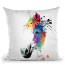 Horse Portrait Throw Pillow By Mark Ashkenazi