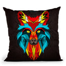 Fox Iii Throw Pillow By Mark Ashkenazi
