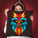 Fox Iii Throw Pillow By Mark Ashkenazi