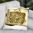 Lv Bag Throw Pillow By Mercedes Lopez Charro