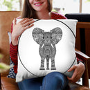 Logo Throw Pillow By Monika Strigel