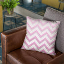 Nude Pink Chevron Throw Pillow By Monika Strigel