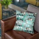 Summer Mermaid Pale Mint Throw Pillow By Monika Strigel