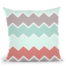 Avalon Minty Drops Throw Pillow By Monika Strigel