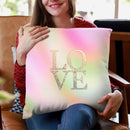 Dreamland Love Gold Throw Pillow By Monika Strigel