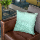 Gatsby Frosty Mint Throw Pillow By Monika Strigel
