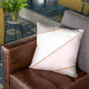 Geo Tikki Traingels Rosegold Pastel Throw Pillow By Monika Strigel