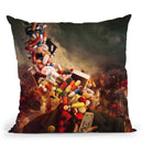 Comfortably Numb Throw Pillow By Mario Sanchez