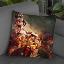 Comfortably Numb Throw Pillow By Mario Sanchez