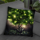 Dear Darkness Throw Pillow By Mario Sanchez