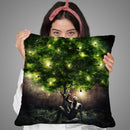 Dear Darkness Throw Pillow By Mario Sanchez
