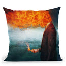 Deep Throw Pillow By Mario Sanchez