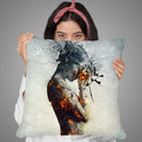 Deliberation Throw Pillow By Mario Sanchez