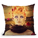 Emperor Of Nothing Throw Pillow By Mario Sanchez