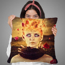 Emperor Of Nothing Throw Pillow By Mario Sanchez