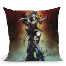 Entropy Throw Pillow By Mario Sanchez
