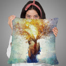 Finding Throw Pillow By Mario Sanchez
