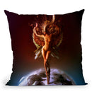 Grief Throw Pillow By Mario Sanchez