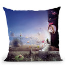 Herbal Movement Throw Pillow By Mario Sanchez