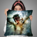 How To Disappear Completely Throw Pillow By Mario Sanchez
