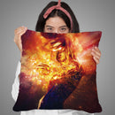Invisible Throw Pillow By Mario Sanchez