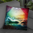 Silence Throw Pillow By Mario Sanchez