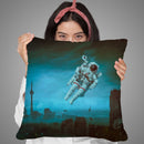 Sleepless Throw Pillow By Mario Sanchez