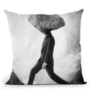 St Mary Of Coins Throw Pillow By Mario Sanchez