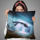 Suspense Throw Pillow By Mario Sanchez