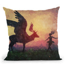 Temporary Peace Throw Pillow By Mario Sanchez