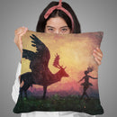 Temporary Peace Throw Pillow By Mario Sanchez