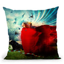 The Dancers Throw Pillow By Mario Sanchez