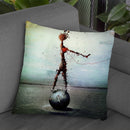 Blood Throw Pillow By Mario Sanchez