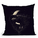 Night Flight Throw Pillow By Nicebleed