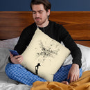 Ninja Moves Throw Pillow By Nicebleed