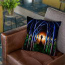 Oasis Throw Pillow By Nicebleed