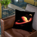 Saturntable Throw Pillow By Nicebleed