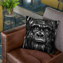 Silverback Throw Pillow By Nicebleed