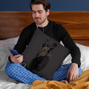 The Optimist Throw Pillow By Nicebleed