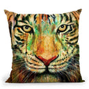 Tiger I Throw Pillow By Nicebleed