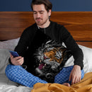 Tiger Throw Pillow By Nicebleed