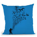 Flying High Throw Pillow By Nicebleed