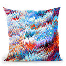 Forest Pixel Throw Pillow By Nicebleed