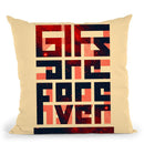 Gifs Are Forever Throw Pillow By Nicebleed