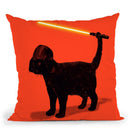 Cat Vader Throw Pillow By Nicebleed