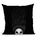 Haunted Throw Pillow By Nicebleed