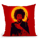 Jimi Hendrix Throw Pillow By Nicebleed