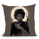 Jimi Hendrix2 Throw Pillow By Nicebleed