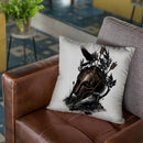Legends Fall Throw Pillow By Nicebleed