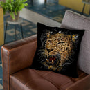 Leopard Throw Pillow By Nicebleed